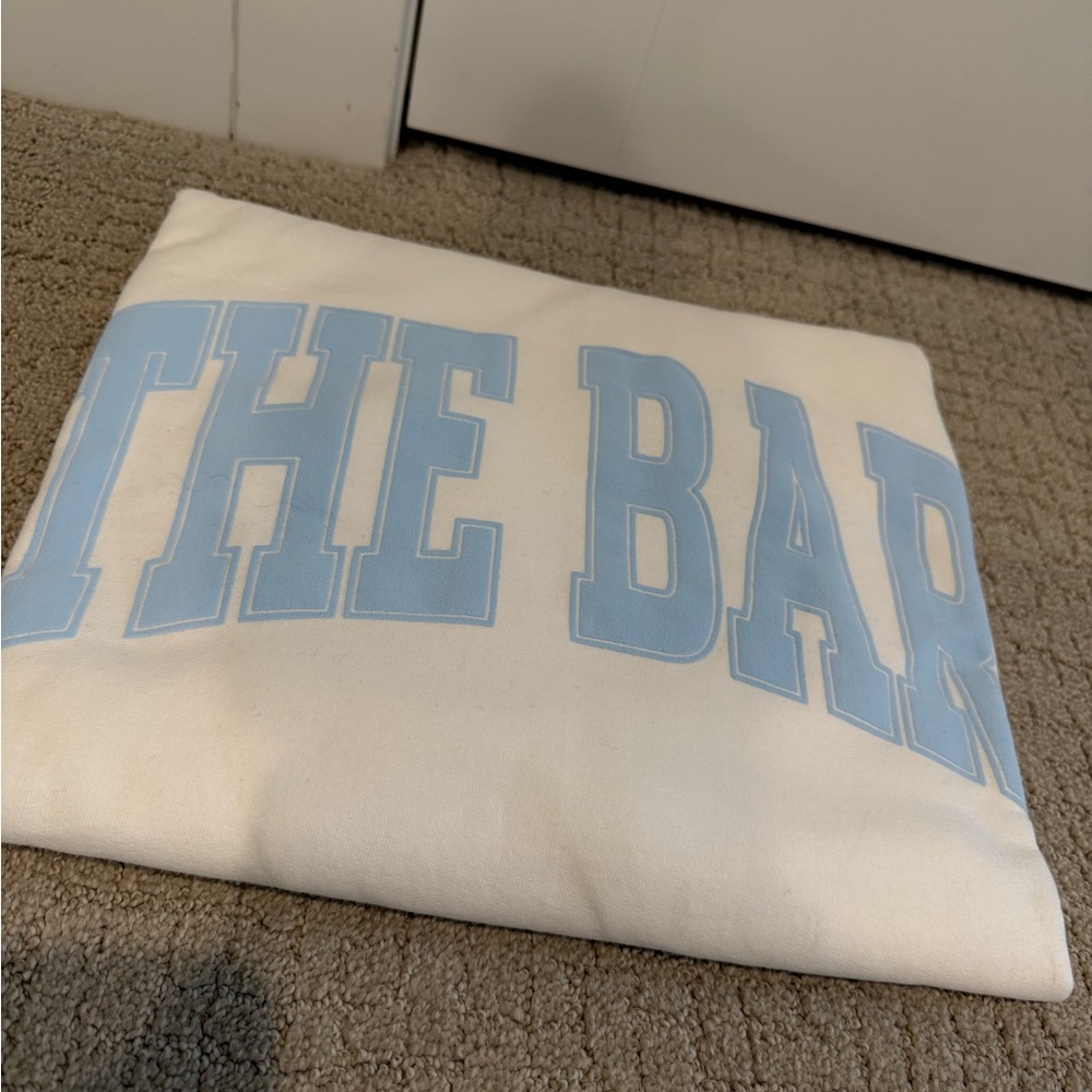 The Bar Classic White Sweatshirt